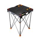 Bancada de Trabalho Portátil 135KG Mesa Dobrável Pés de Metal com 4 Fixadores WX066 Worx -
