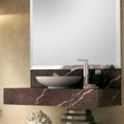 Bancada em Porcelanato para Banheiro 80cm Pró para Cuba de Apoio Bancada em Porcelanato para Banheiro 80cm Pró para Cuba de Apoio