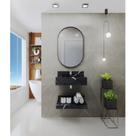 Bancada em Porcelanato Para Banheiro Completo Alto Padrao 60cm Com Cuba