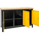 Bancada Fechada com Tampo de Madeira e 3 Portas, 1.500 mm x 920 mm x 600 mm Vonder