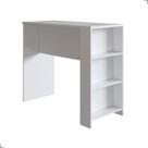 Bancada Gourmet 120cm Luna Com 3 Prateleiras Estrutura Reforçada Cozinha Americana Ilha Balcão