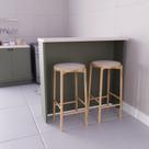 Bancada Ilha 120cm 100% MDF Cozinha Sevilha