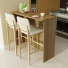 Bancada Ilha Para Cozinha 120 Cm Rustic Madesa Rustic