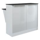 Bancada/mesa De Cozinha Multimóveis Mariah 2 Portas Branca