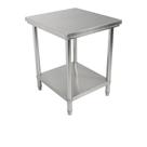 Bancada Mesa Total Inox 65x70cm Industrial Com Prateleira