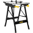 Bancada Multiuso Vonder Dobrável 600 X 480 X 790 Mm 100 Kgf Alumínio Preta