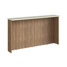 Bancada para Cozinha Herval Ten, Off White/Freijó, 200 cm