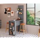 Bancada para Cozinha Luna com Painel Greta Bancada para Cozinha Luna com Painel Greta