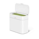 Bancada removível Compost Caddy simplehuman 4L branca
