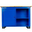 Bancada semi-aberta com 1 porta e 1 prateleira - RLL-217CB1A (Azul)