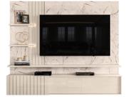 Bancada Suspensa Atena TVs Até 65” Calacata Off White 286136 Madetec