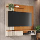 Bancada Suspensa com Design Clean Luma Cinamomo/Off-White