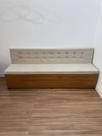 Banco Alemão Imperial Creme Veludo 1,90m