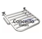 Banco Articulado Banho Pne 45x45 Inox304 Polido Ñ Enferruja - Conceito Metais