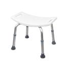 Banco/Banqueta para Banho Ajustável em Alumínio para 135 kg modelo D1 - Dellamed