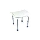 Banco Banqueta para Banho com Regulagem de Altura para Adultos e Idosos - 01 Und Banco Banqueta para Banho com Regulagem de Altura para Adultos e Idosos - 01 Und