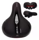 Banco Bike Selim Bicicleta Gta Confortável Gel Tech Refletor Elastômetro