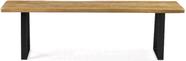 Banco Boston Metal Grafite Dirftwood 190cm - 46220 Banco Boston Metal Grafite Dirftwood 190cm - 46220