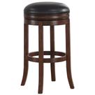 Banco de bar American Woodcrafters Stella Backless Walnut