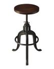Banco de bar Offex Transitional Round Revolving Early Style