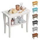 Banco de chuveiro Oridom Bamboo com armazenamento para adultos branco