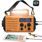 Banco de Energia Solar e Manivela Mesqool 5000mAh - Rádio Meteorológico