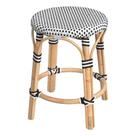 Banco de jantar Butler Specialty Company Tobias Rattan redondo de 18 cm