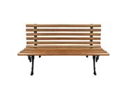 Banco de jardim tamanduá estilo praça 120cm - 10 réguas