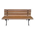 Banco de jardim tamanduá estilo praça 120cm - 8 réguas
