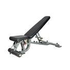 Banco de Musculação Ajustável Powerrun Pr013 para Academia e Treino com Pesos - Cinza/preto