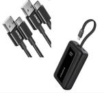 Banco de potência Anker 10000mAh 30W com 2 cabos USB-C de 0,9 m