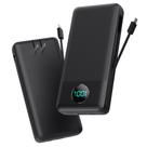 Banco de potência APHUWJ 33800mAh USB C 25W de carregamento rápido +QC 4.0