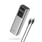 Banco de potência CUKTECH 10 10000mAh 100W USB-C com tela inteligente