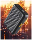 Banco de Potência Wulcea 18400mAh 12V com Entrada/Saída USB-C