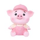 Banco de poupança Piggy Bank Cute Pig Character PVC 15x19x22cm