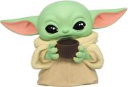 Banco de PVC Star Wars Mandalorian The Child com copo de 20 cm de altura