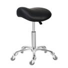 Banco de selim Antlu Rolling Ergonomic com rodas pretas