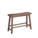 Banco de selim Boraam Sonoma Barnwood Wire-Brush de 24 polegadas Banco de selim Boraam Sonoma Barnwood Wire-Brush de 24 polegadas