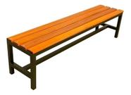 Banco de Vestiário Estilo/Modelo Industrial - Área Externa (1,00 x 0,40)