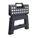 Banco Dobrável Lyor de Plástico Cinza 22cm