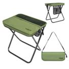Banco dobrável portátil Yoosure 16" para camping com bolsos Banco dobrável portátil Yoosure 16" para camping com bolsos
