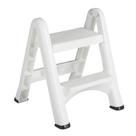 Banco Dobrável Rubbermaid EZ Step 2 Degraus - Branco