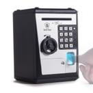 Banco eletrônico de moedas de impressão digital Home Piggy Bank para crianças