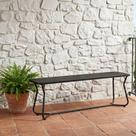 Banco Estilo Retrô 136cm X 42cm Vareta
