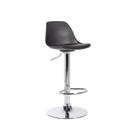 Banco Luísa Preto Polipropileno Base Disco