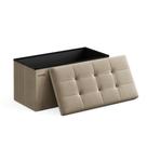 Banco Otomano de Armazenamento Dobrável SONGMICS Mazie - 76x38x38cm