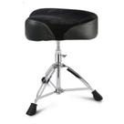 Banco Preto, Assento p/ Bateria Regulagem a Rosca, Acolchoado, Ergonômico, Cromado Banco Preto, Assento p/ Bateria Regulagem a Rosca, Acolchoado, Ergonômico, Cromado