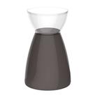 Banco Rad Cinza Mushroom e Incolor