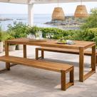 Banco Rustico de Jardim Baren 3 Lugares Yescasa Banco Rustico de Jardim Baren 3 Lugares Yescasa