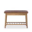 Banco Sapateira com Prateleira Ripada Liva 70 cm x 36 cm Tauari